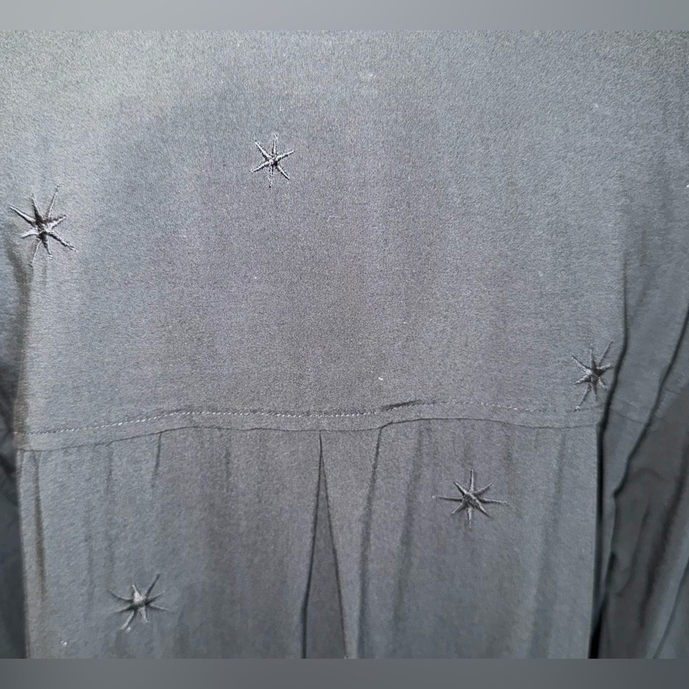 Pistola Evie Button Down w/Embroidered Stars - NWT - Picture 4 of 7